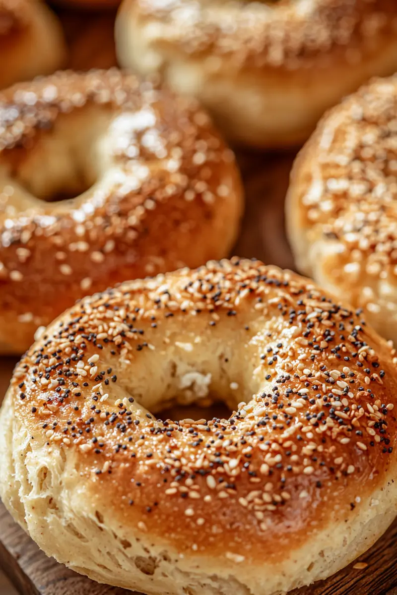 Low carb protein bagels greek yogurt with sugar-free toppings
