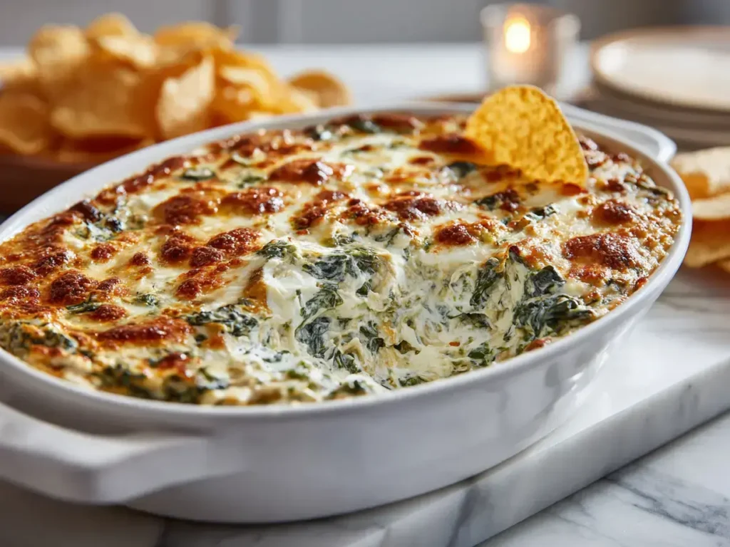 Easy spinach artichoke dip recipe