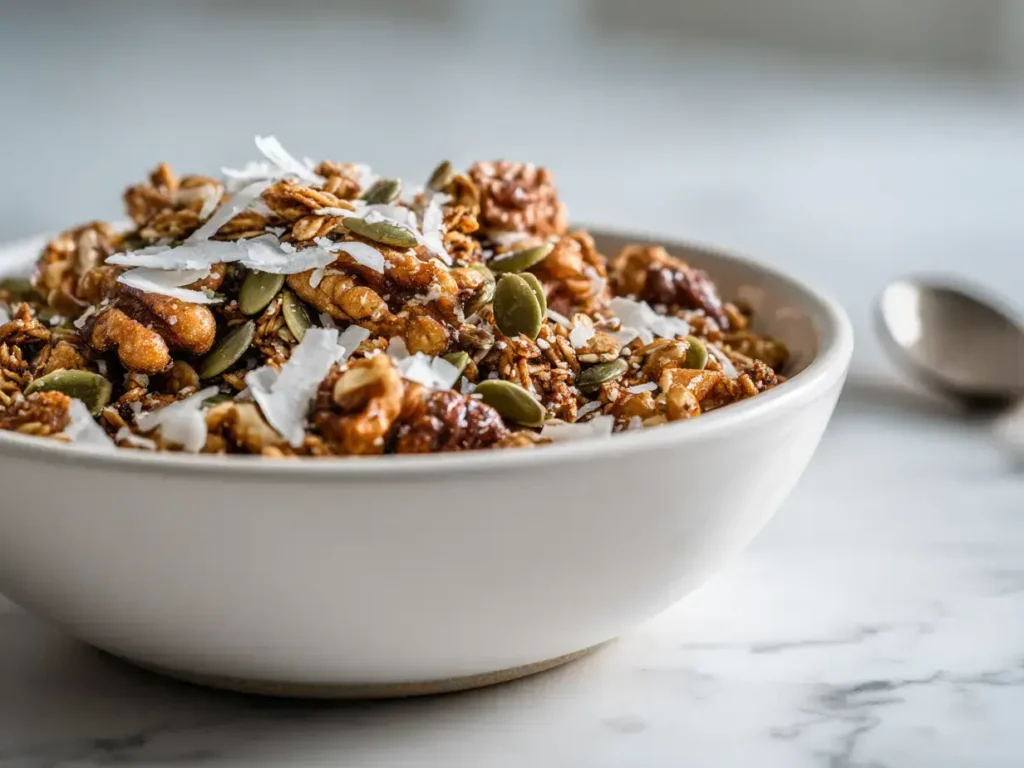Easy vegan granola