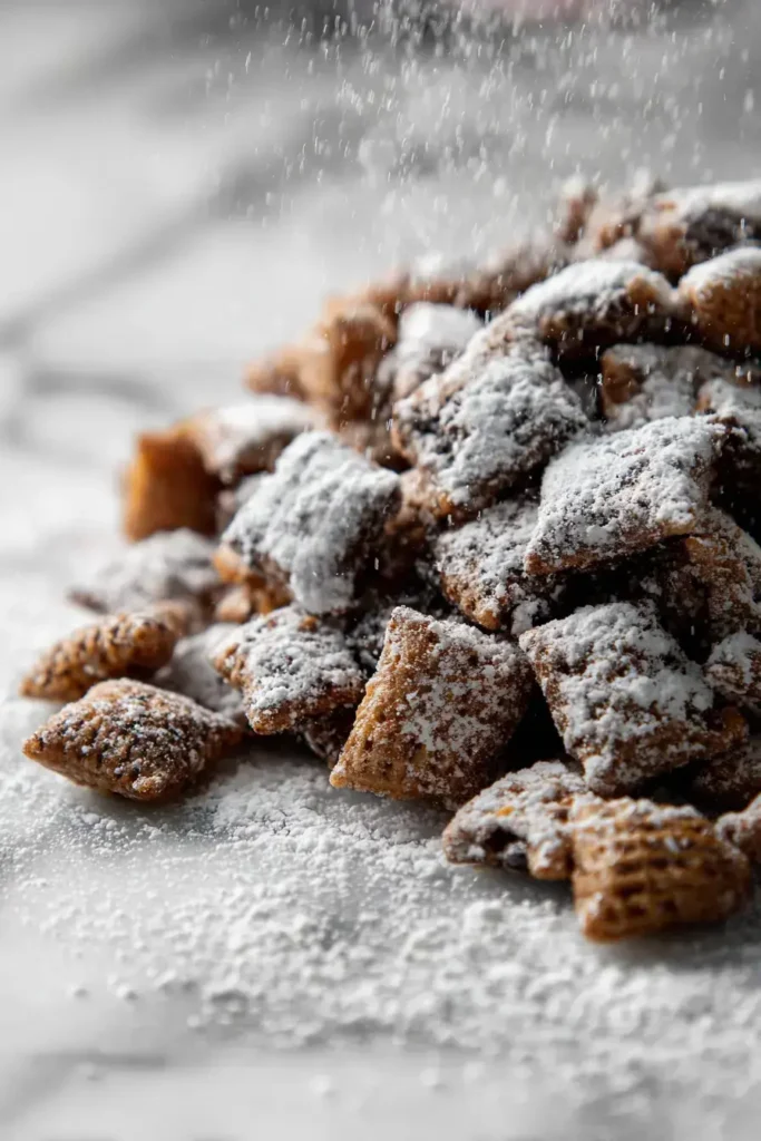 Easy Christmas Puppy Chow