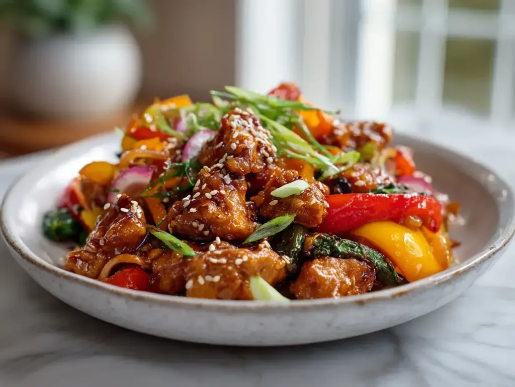 Easy Korean Spicy Chicken Stir Fry