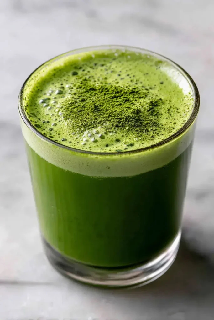 Easy Matcha Lemonade