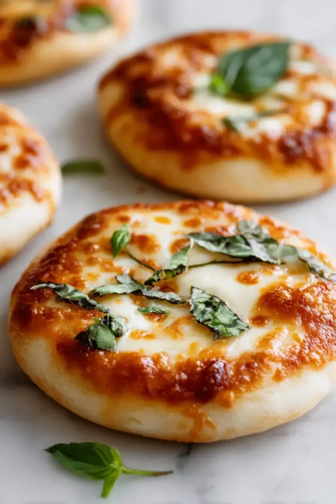 Easy Mini Margherita Pizzettas