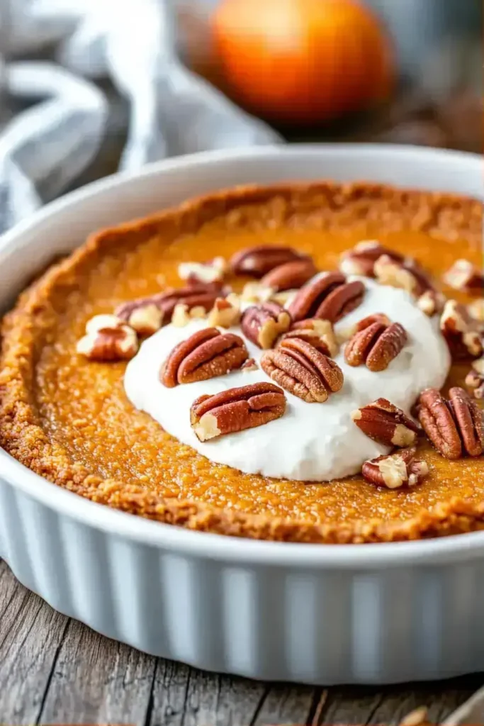 Easy Protein Pumpkin Baked Oats