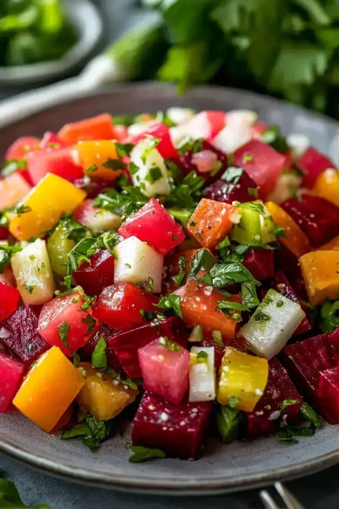 Easy Russian Vinaigrette Salad