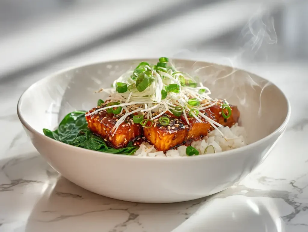 Easy Vegan Korean Bowl