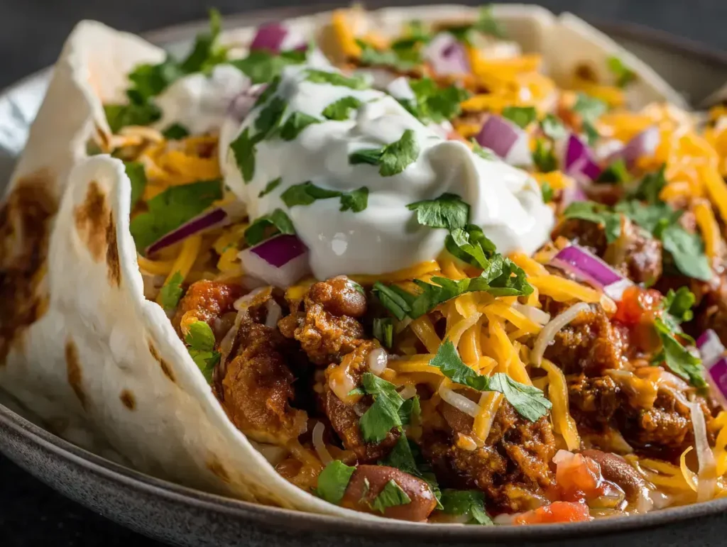 Easy bean and cheese burrito vegan