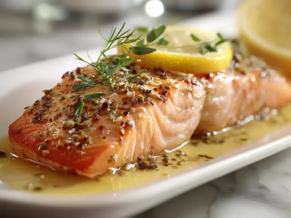 Easy healthy salmon